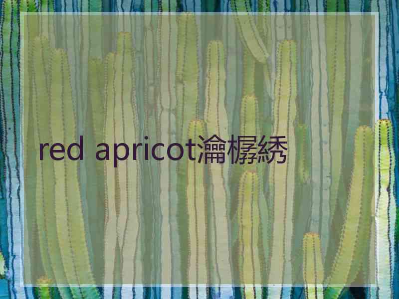 red apricot瀹樼綉