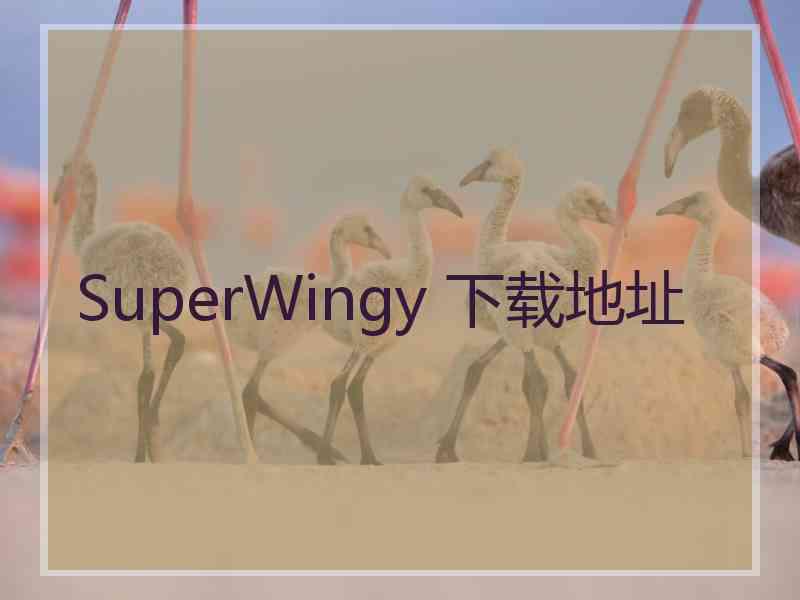 SuperWingy 下载地址