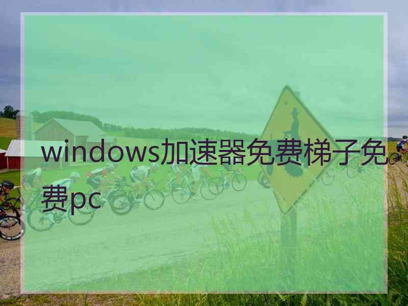 windows加速器免费梯子免费pc