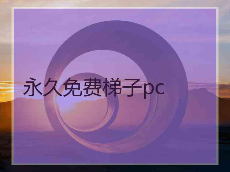 永久免费梯子pc