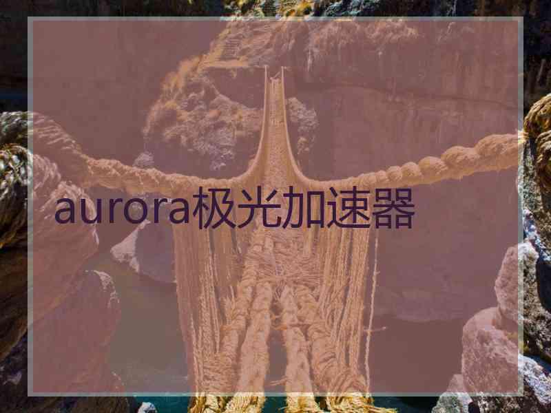 aurora极光加速器