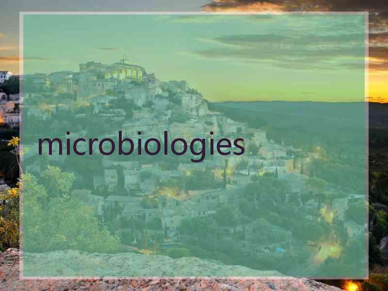 microbiologies