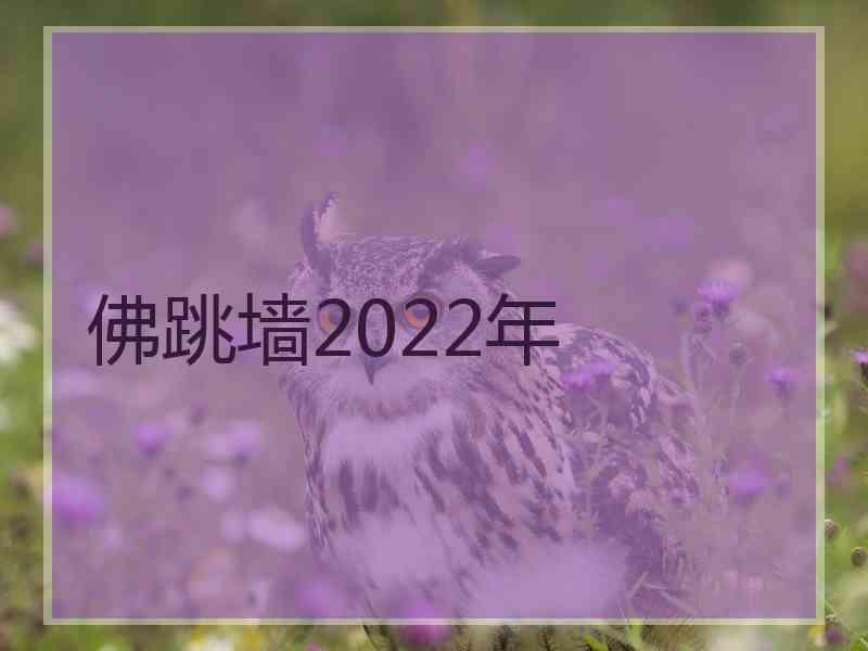 佛跳墙2022年