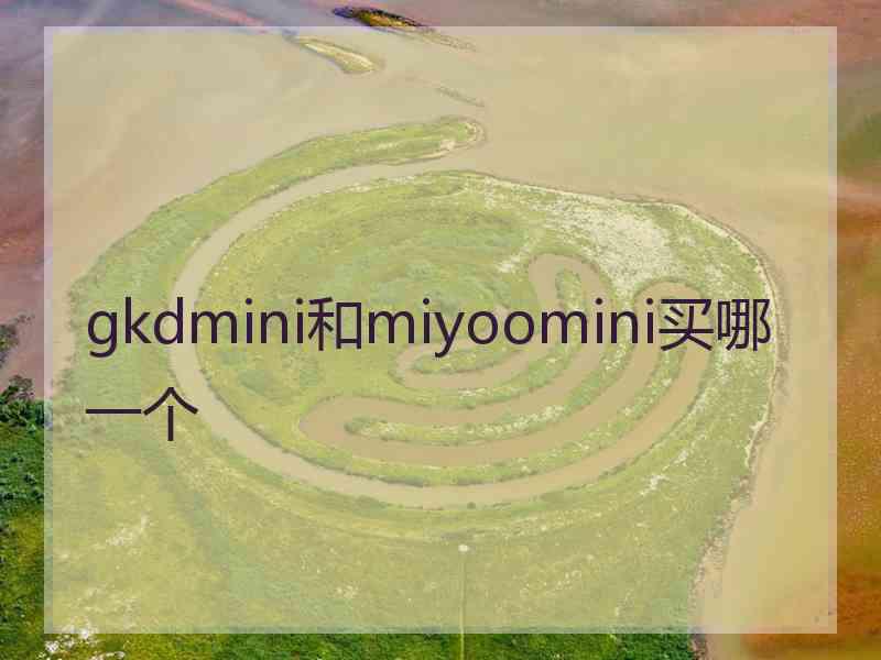 gkdmini和miyoomini买哪一个