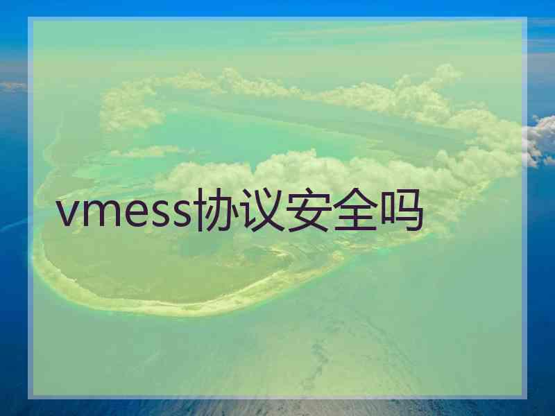 vmess协议安全吗