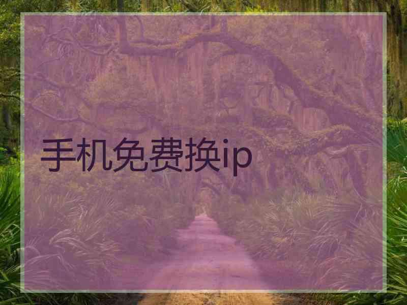 手机免费换ip