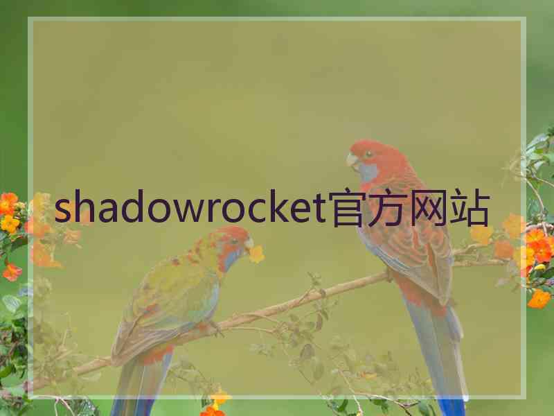 shadowrocket官方网站