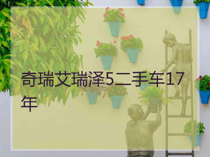 奇瑞艾瑞泽5二手车17年